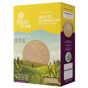 Parboiled White Sorghum (Cholam/Jowar) - Non-Hybrid - 2 lb